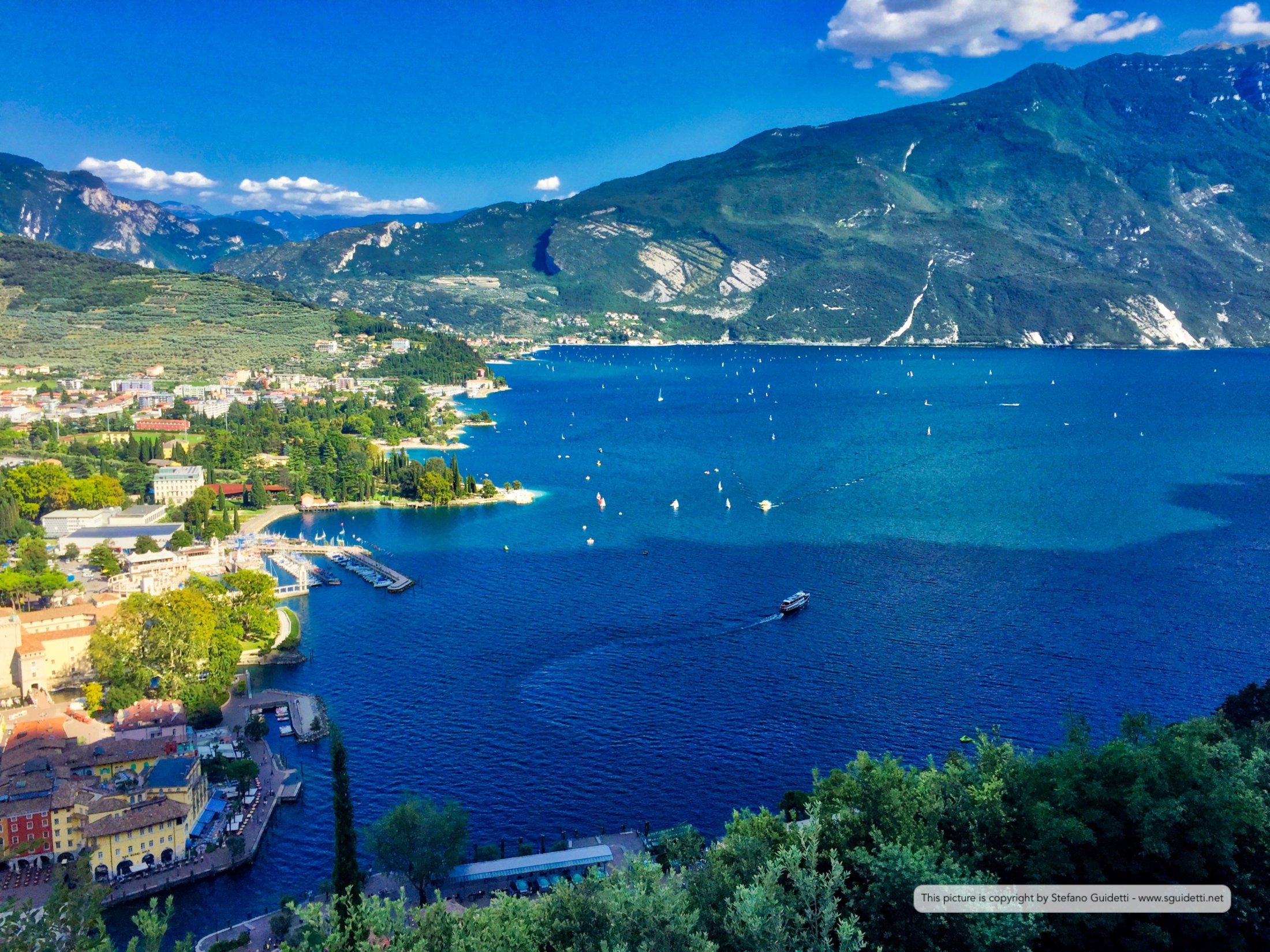 Panorama dalla base del Bastione