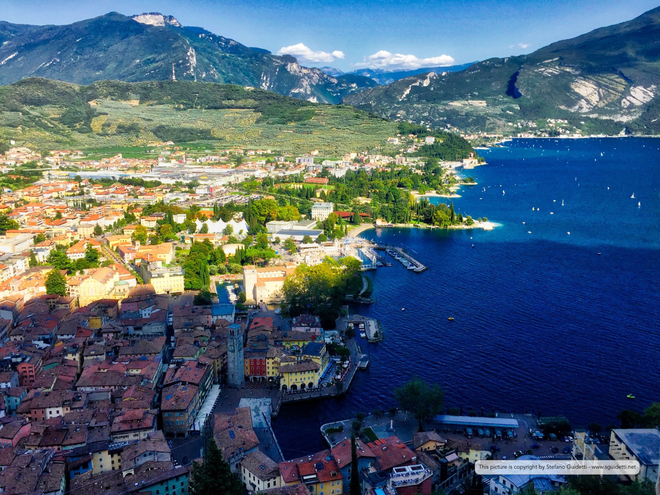 Panorama dalla cima del Bastione